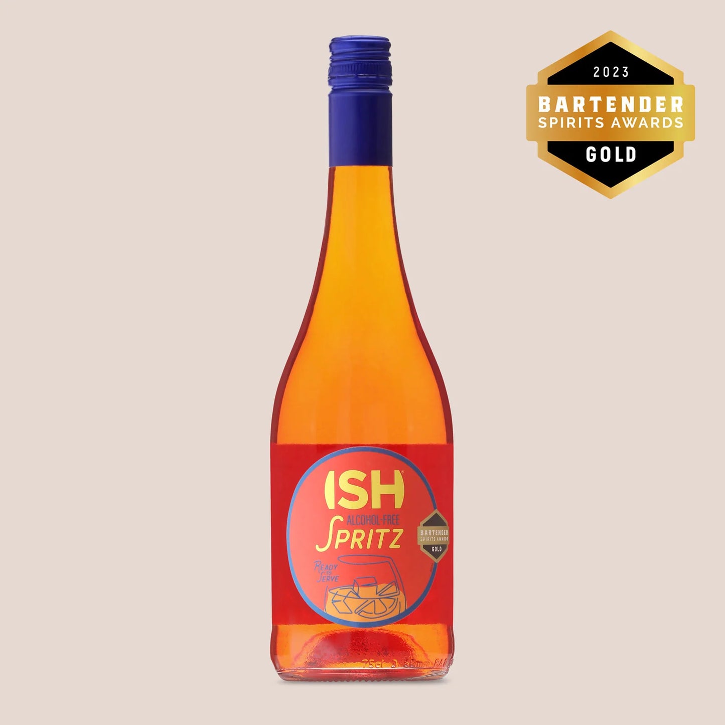 ISH Spritz – Alkoholfri aperitivo med italiensk karakter. 750ML